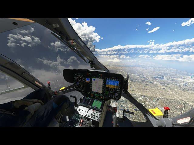 H145 is sent off on an emergency rescue in Florida ! Will the weather have any effect on it? MSFS