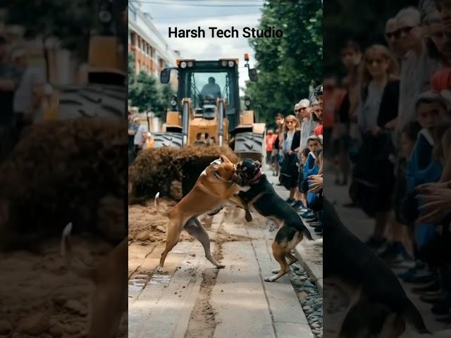 Two dogs are deadly fight #trending #wildlifeentertainment #wildanimals #animallife #animals