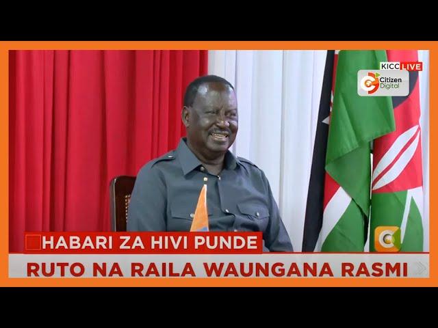 President Ruto refers to Raila Odinga as the Prime Minister of Kenya