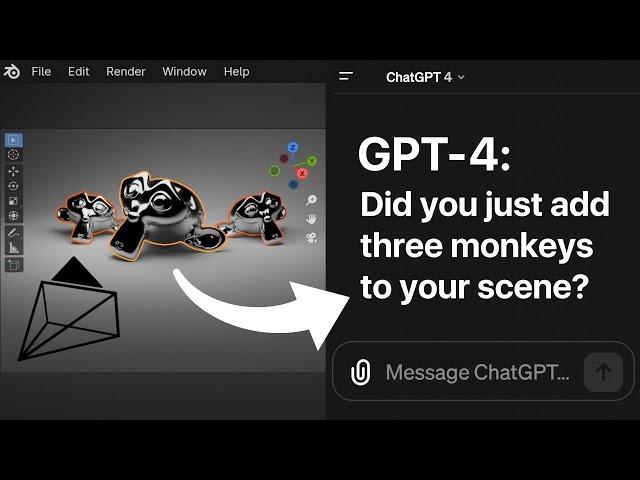 4 ways to use AI as a 3D artist in 2024 | ChatGPT, Gemini and Blender