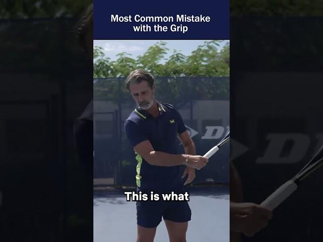 The #1 grip mistake in tennis—are you making it?  #tennis #tennistips #tenniscoach #grip