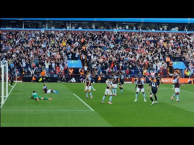 ARSENAL AWAY FANS GO CRAZY! Aston villa vs Arsenal vlog