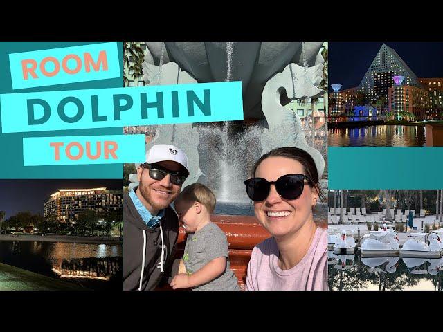 Staying at the Swan & Dolphin at Disney World? Dolphin Room Tour 2025