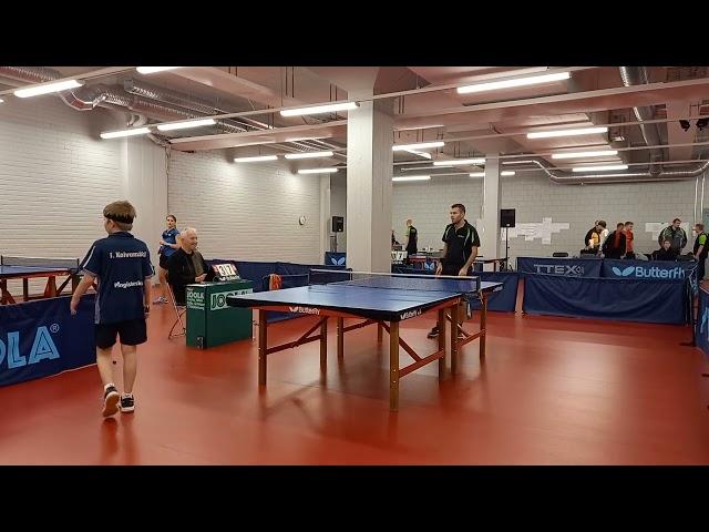 Pöytätennis: Jimi Koivumäki (TIP-70) vs Mergim Kelmendi (TuPy) 3-2