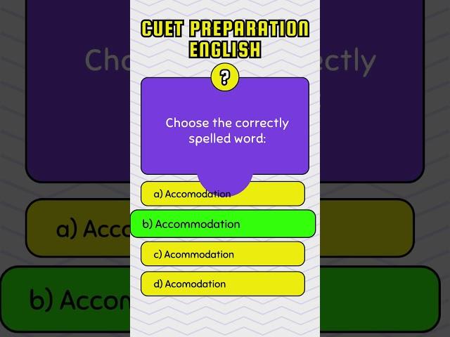 Must-Know MCQs for CUET UG 2025 - English - 9 #cuet2025 #cuetpreparation #english