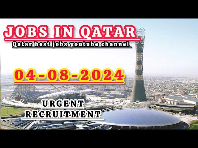 Jobs in Qatar 2024 | High Salary Jobs | Walk-in Interview| Qatar Job #qatarjobs #qatarvacancies #job