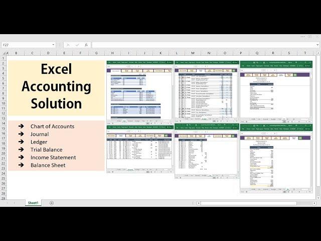 Excel Accounting Solution - Template