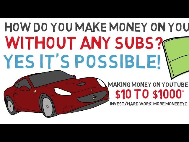 ViralWhirl How To Make Money On Youtube Without Any Subscribers!