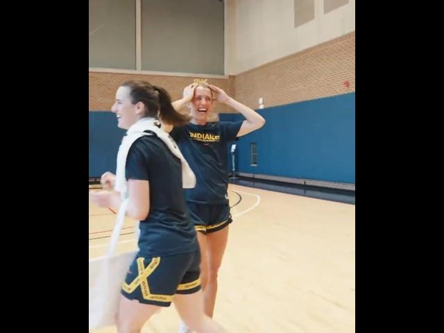 ️ Caitlin Clark surprises Lexie Hull after her engagement | WNBA Indiana Fever women's basketball