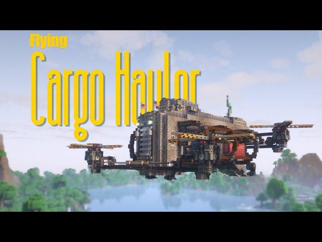 Create: Aeronautics prep | Flying Cargo Hauler