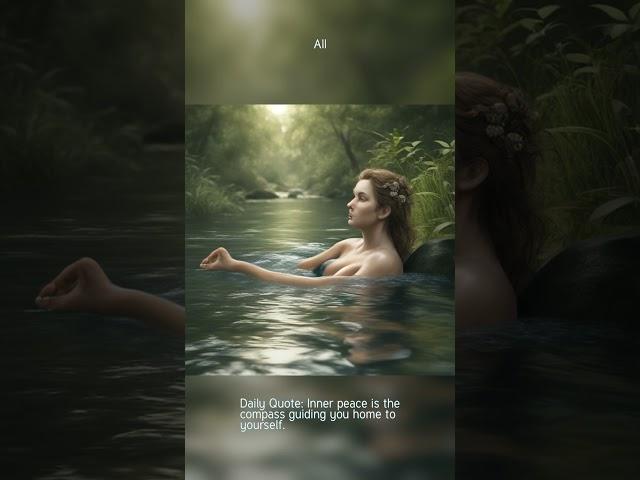 Unwind & Inspire: AI-Generated Visual Tales #shorts #ai #art #quotes #relax #calm #inspirational