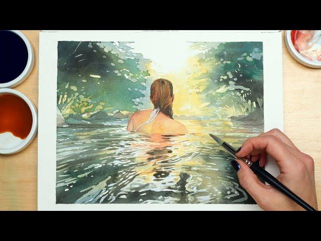 Achieve STUNNING Effects in Watercolor Pouring with Schmincke Aqua Drop Liquid Paints