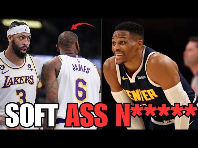 SHOCKING VIDEO of Russell Westbrook calling Lebron James and Anthony Davis SOFT comes out!
