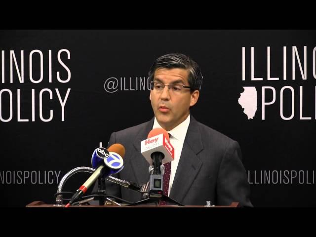 Illinois Policy press conference - Busting the Myth that Chicago taxes are low 10-26-15