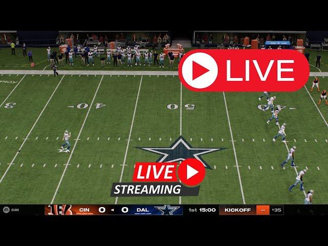 Dallas Cowboys vs Cincinnati Bengals LIVE | NFL Week 14 - Watch Now!