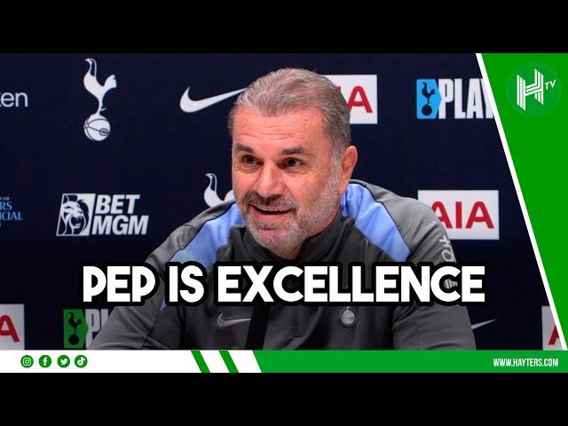 Pep's levels are RIDICULOUS | Postecoglou REACTS to Guardiola's contract extension