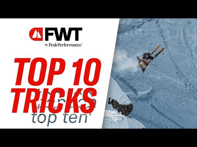 Top 10 Tricks of the 2024 Freeride World Tour