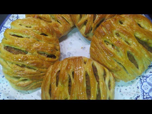 Mince Meat Filled Breads | Meat pies