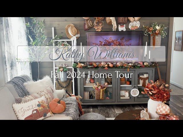 BEAUTIFUL COZY FARMHOUSE STYLE MOBILEHOME HOME TOUR ~ FALL AUTUMN 2024 ~ MOBILE FARM HOUSE COTTAGE