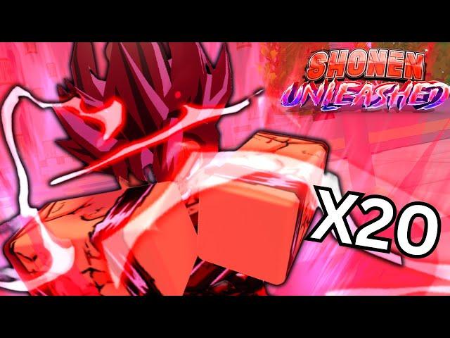 KAIOKEN GAMBLE Goku Combos go CRAZY in Shonen Unleashed