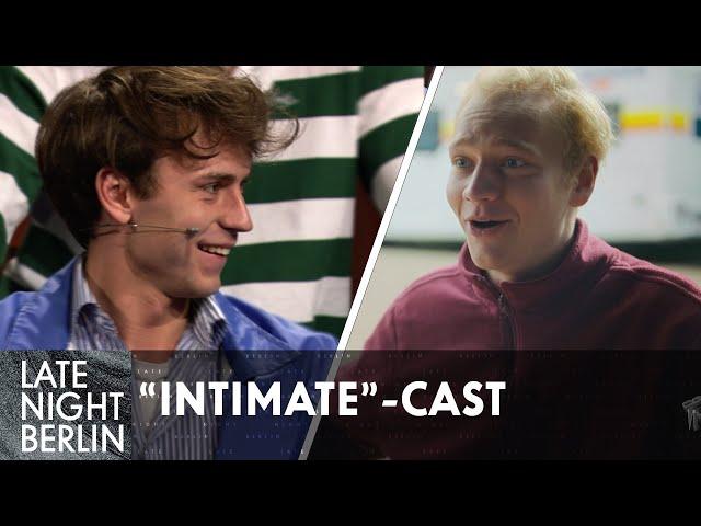 Sie bringen filmreife Cringe-Momente ins TV! Der "Intimate"-Cast im Talk | Late Night Berlin