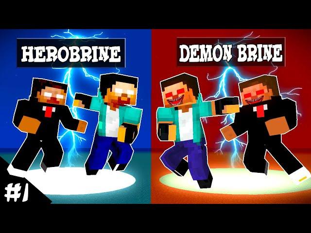 AMONG US THE IMPOSTOR PART 1 : HEROBRINE BECAME DEMON