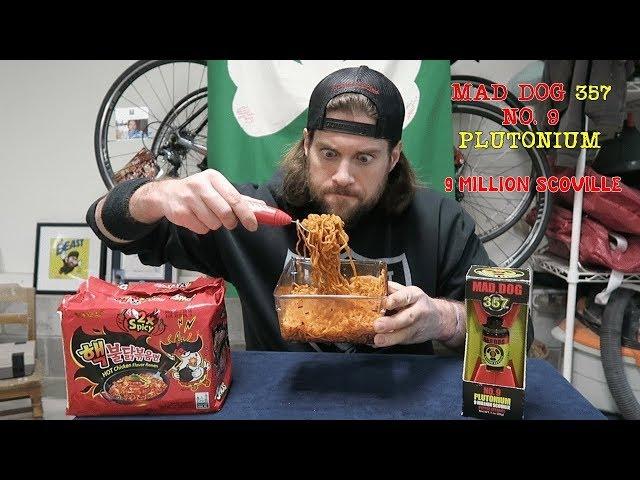 9 Million Scoville Spicy Ramen Noodle Challenge | L.A. BEAST