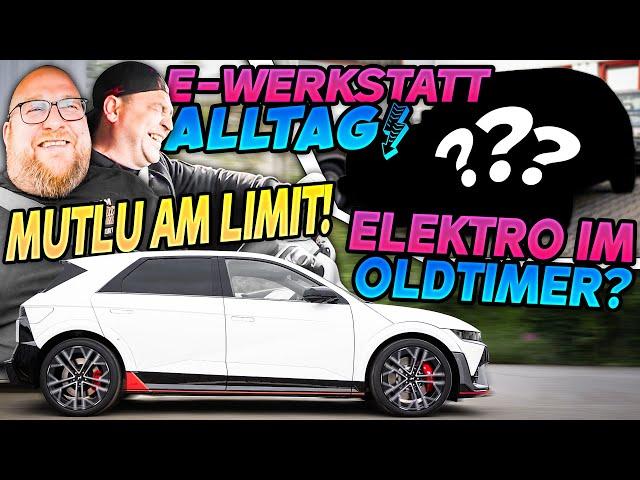 OLDTIMER mit E-Antrieb? - Marcos E-Werkstattalltag - BEGEISTERUNG pur im Hyundai 5 N! 