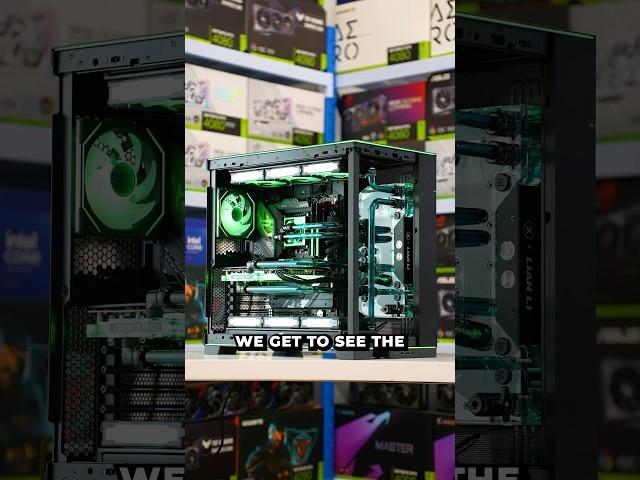 WATERCOOLED  RTX 4090 & Intel i9-14900K  in Green & Black