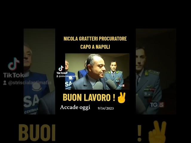 UN ANNO DI GRATTERI A NAPOLI ! #nicolagratteri #notizie #antimafia #striscialantimafia #napoli