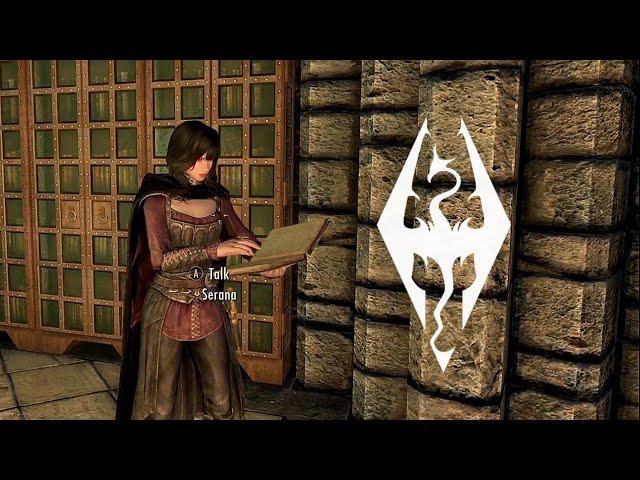 Serana loves the Arcanaeum  SDA Serana Dialogue Add-On Mod - Skyrim SE 2023