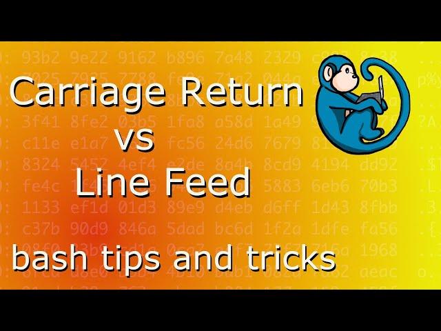 Linux Tips and Tricks - Line Feed and Carriage Returns