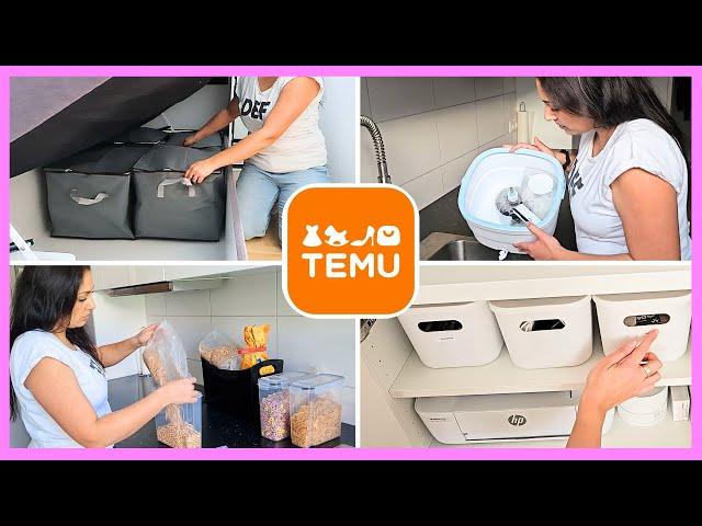 Organisieren und Putzen mit TEMU | Top oder Flop?! | 100€ Gutscheinpaket | Haul | Produkte im Test