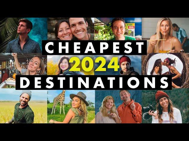 12 INSANELY CHEAP Budget Travel Destinations to Visit in 2024 | Told By Expert Travellers