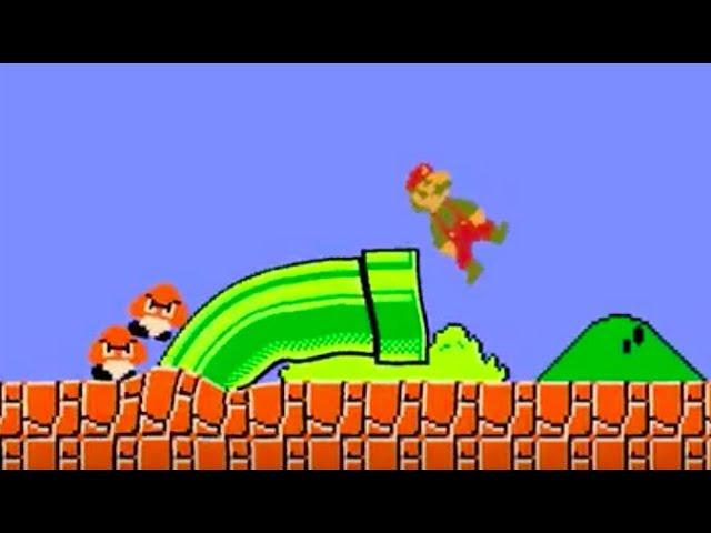 Jelly Mario - Super Mario Bros With Deformable Jelly Physics!