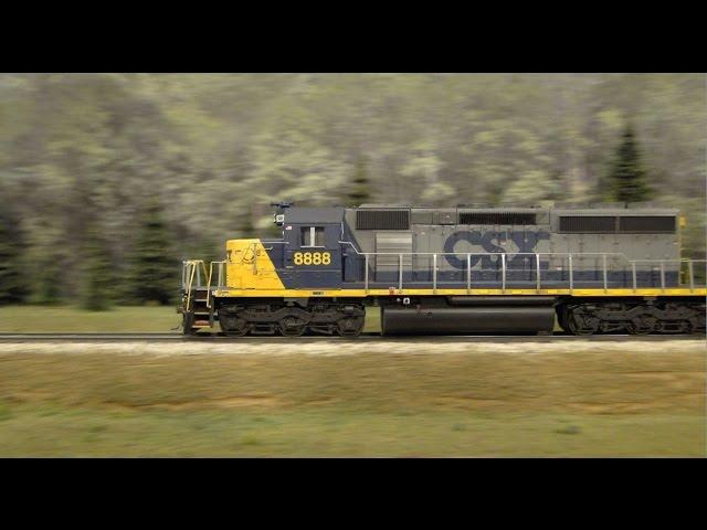 Custom CSX "Crazy Eight's" SD40-2 #8888