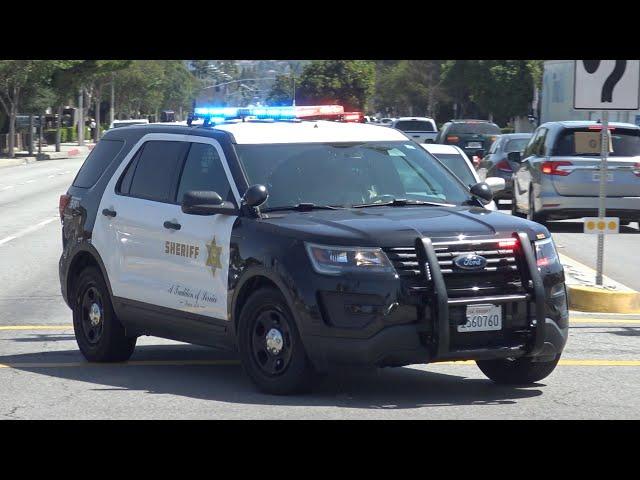 LASD Responding to a Man Shot Himself in the Hand