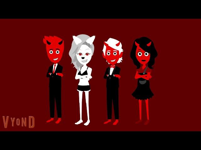 I Made Helluva Boss Characters In Vyond Studio
