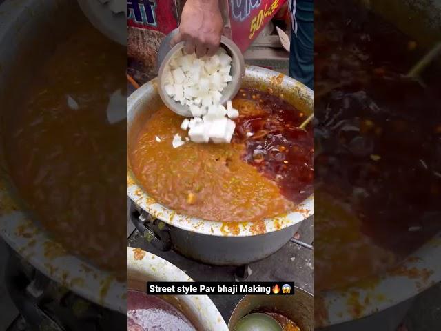 Street style pav bhaji|| Indian street food