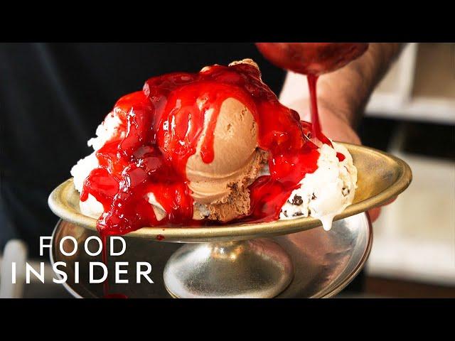 94-Year-Old Ice Cream Shop Makes The Best Sundaes In NYC | Legendary Eats