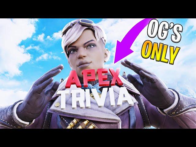 Only Apex OG's Can Pass This Trivia Test (Apex Legends Trivia)