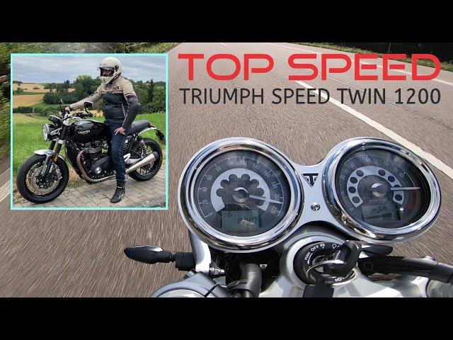 Triumph Speed Twin 1200  /  TOP SPEED