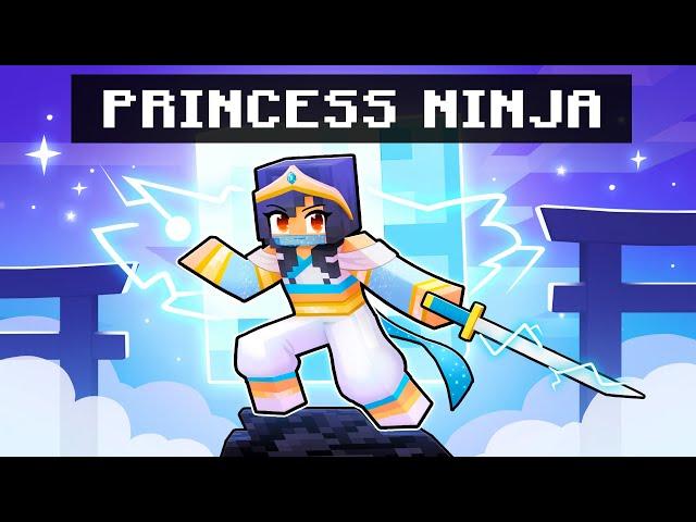 Playing as a PRINCESS NINJA in Minecraft!