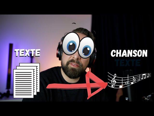 Comment mettre facilement un texte en chanson ?