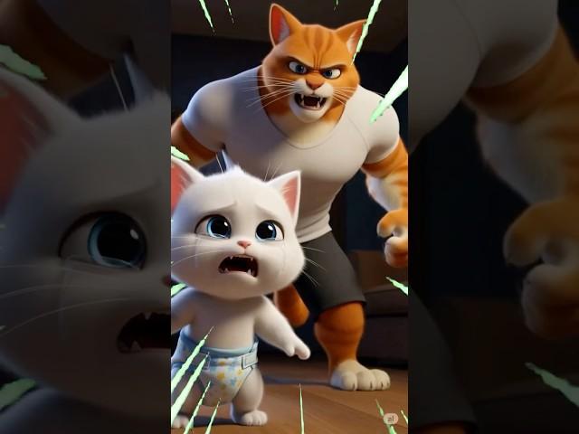  He was mistreated...UNTIL HE DID THIS!!!  #catstory  #meow  #cat  #kitten #catshorts