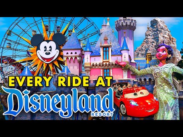 Every Ride at Disneyland Resort