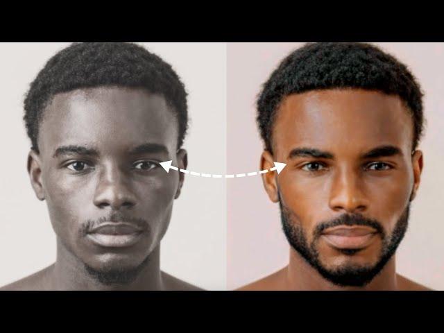 How to get Sharper Facial Features (Black Men)