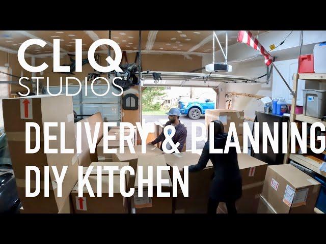 Cliq Studios Kitchen Cabinets Delivery and Planning #Cliqstudios @CliqStudios The Ultimate Unboxing