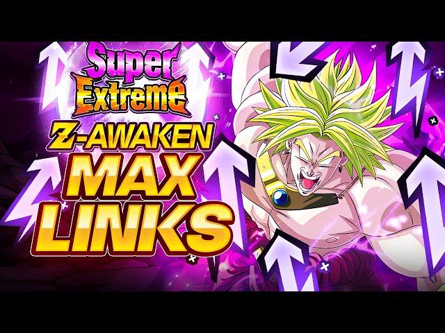 THE NEW BEST SUPER EZA! MAX LINKS STR BROLY IS CRAZY!