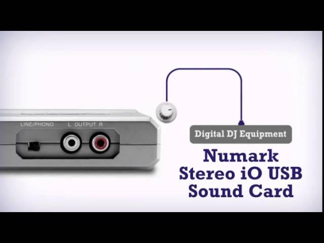 Numark Stereo iO USB Sound Card - DJkit.com